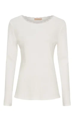 Online Bluse - Belinda LS - Panna Bluser