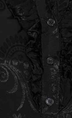 Clearance Bluse - Charlene - Black Bluser