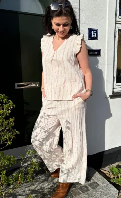 Outlet Bukser - Serena - Pink Bukser & Jeans