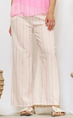 Outlet Bukser - Serena - Pink Bukser & Jeans