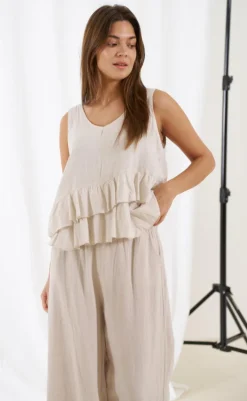 Hot Bukser - 62273 Anette - Sabbia Bukser & Jeans