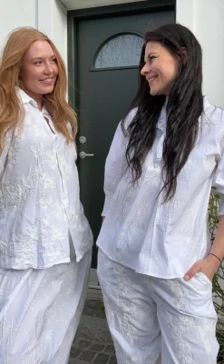 Bukser - Amira - White Bukser & Jeans