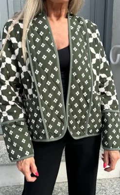 Clearance Jakke - Jeanne - Green Jakker & Frakker|Alt Overtøj