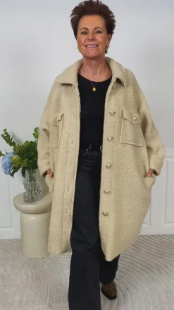 Hot Jakke - Lois - Beige Jakker & Frakker|Alt Overtøj