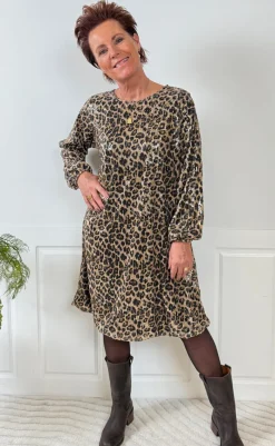 New Kjole - Beline - Leo Print Kjoler