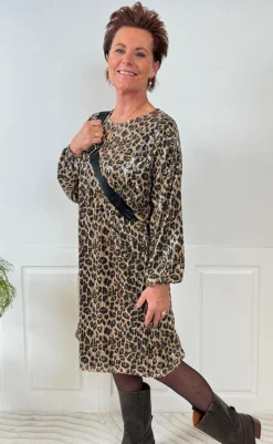 New Kjole - Beline - Leo Print Kjoler