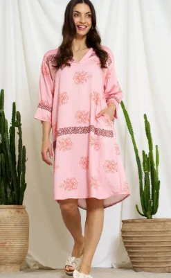 Discount Kjole - Benita - Rosa Kjoler