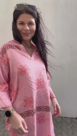 Discount Kjole - Benita - Rosa Kjoler