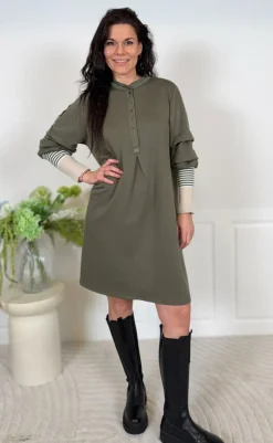 New Kjole - Cybele - Kaki Kjoler