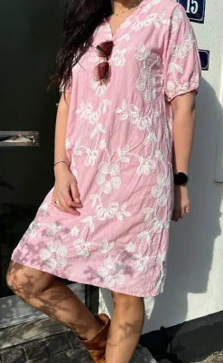 Outlet Kjole - Daniela - Pink Kjoler