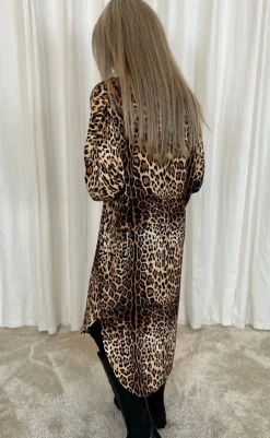 Kjole - Eloise Dress - Moro Red Flower Kjoler