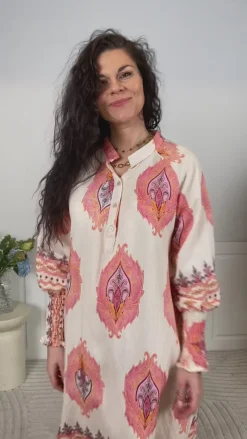 Kjole - Eva - Fuxia Kjoler