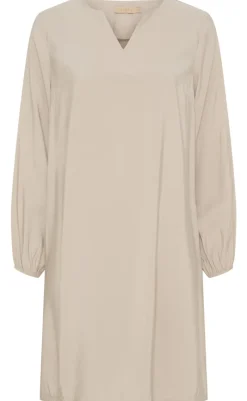 Discount Kjole - Louison - Beige Kjoler