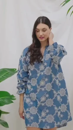 Discount Kjole - Louve - Jeans Bukser & Jeans|Kjoler