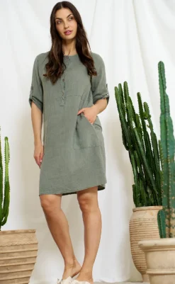 Best Kjole - Mariella - Military Kjoler