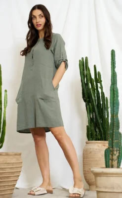 Best Kjole - Mariella - Military Kjoler