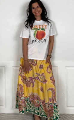 Online Nederdel - Princess - Giallo Nederdele