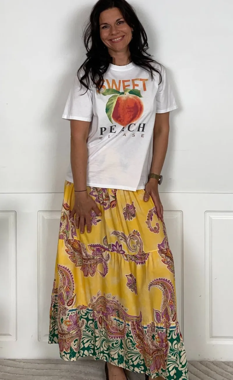 Online Nederdel - Princess - Giallo Nederdele