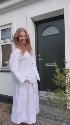 Discount Nederdel - Michela - White Nederdele