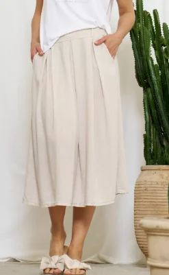 Discount Nederdel - Leona - Sabbia Nederdele