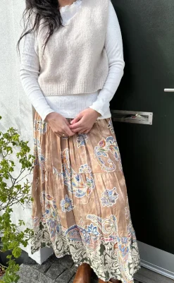 Online Nederdel - Princess - Camello 7512 Nederdele