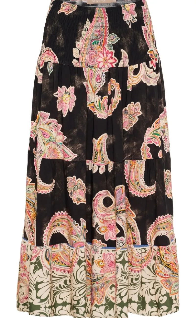 Outlet Nederdel - Princess - Nero 7512 Nederdele