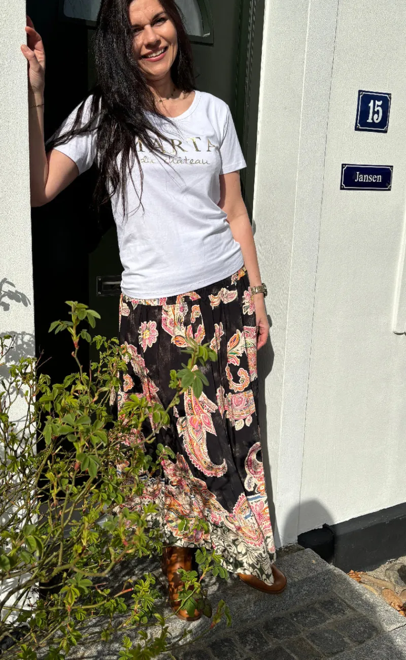 Outlet Nederdel - Princess - Nero 7512 Nederdele