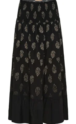 Clearance Nederdel - Princess - Black Faded Nederdele