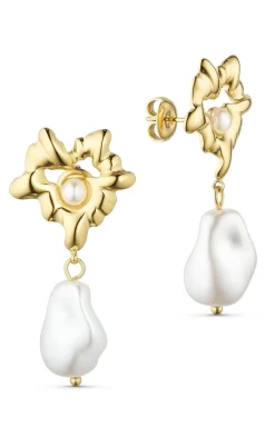 Øreringe - Janat - Gold Colour Smykker