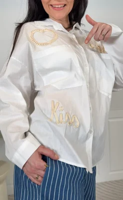 Clearance Skjorte - Carine - White Skjorter