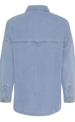 Online Skjorte - Ivana - Blue Denim Skjorter