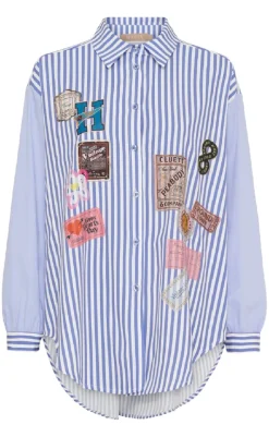 New Skjorte - Micaela - Blue Skjorter