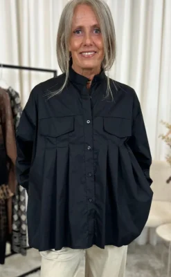 Outlet Skjorte - Vera - Black Skjorter