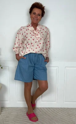 Outlet Skjorte - Charlie - Fuxia Skjorter