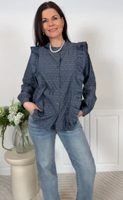 Outlet Skjorte - Lena - Jeans Bukser & Jeans|Skjorter