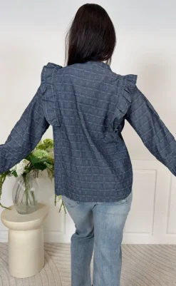 Outlet Skjorte - Lena - Jeans Bukser & Jeans|Skjorter