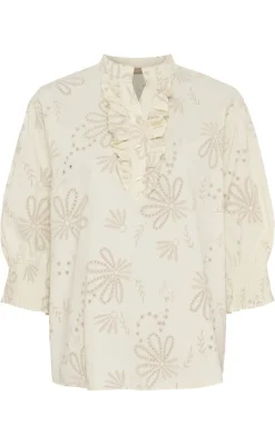 Sale Skjorte - Linda - Beige Skjorter