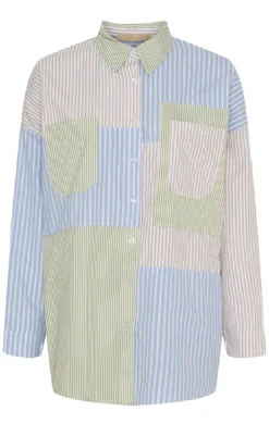 Skjorte - Blandine - Multi Beige Skjorter