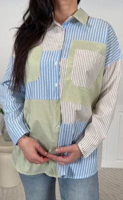 Skjorte - Blandine - Multi Beige Skjorter