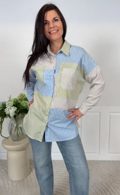 Skjorte - Blandine - Multi Beige Skjorter