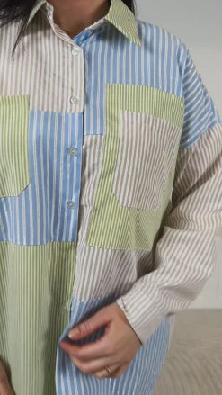 Skjorte - Blandine - Multi Beige Skjorter