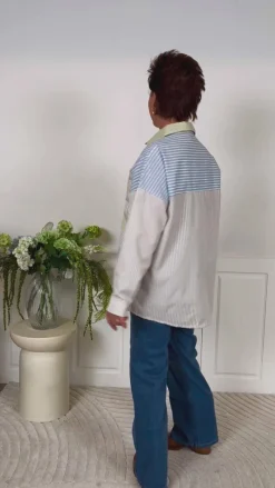 Skjorte - Blandine - Multi Beige Skjorter