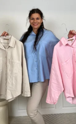 Skjorte - Coline - Beige Skjorter