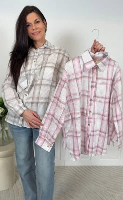 Sale Skjorte - Faustina - Beige Skjorter