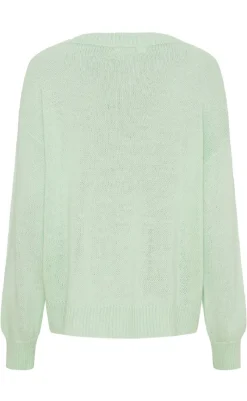 Hot Strik - Aurorette - Menta Striktrøjer & Sweat