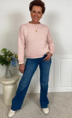 Sale Strik - Melinda - Grigio/Alba Striktrøjer & Sweat