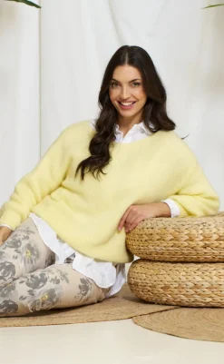 Strik - Rosa - Primula Striktrøjer & Sweat