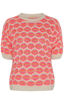 Clearance Striktrøje - Alexandrine - Fuxia Striktrøjer & Sweat