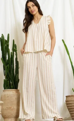 Top - Angelica - Brown T-shirts & Toppe