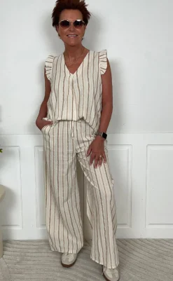 Top - Angelica - Brown T-shirts & Toppe